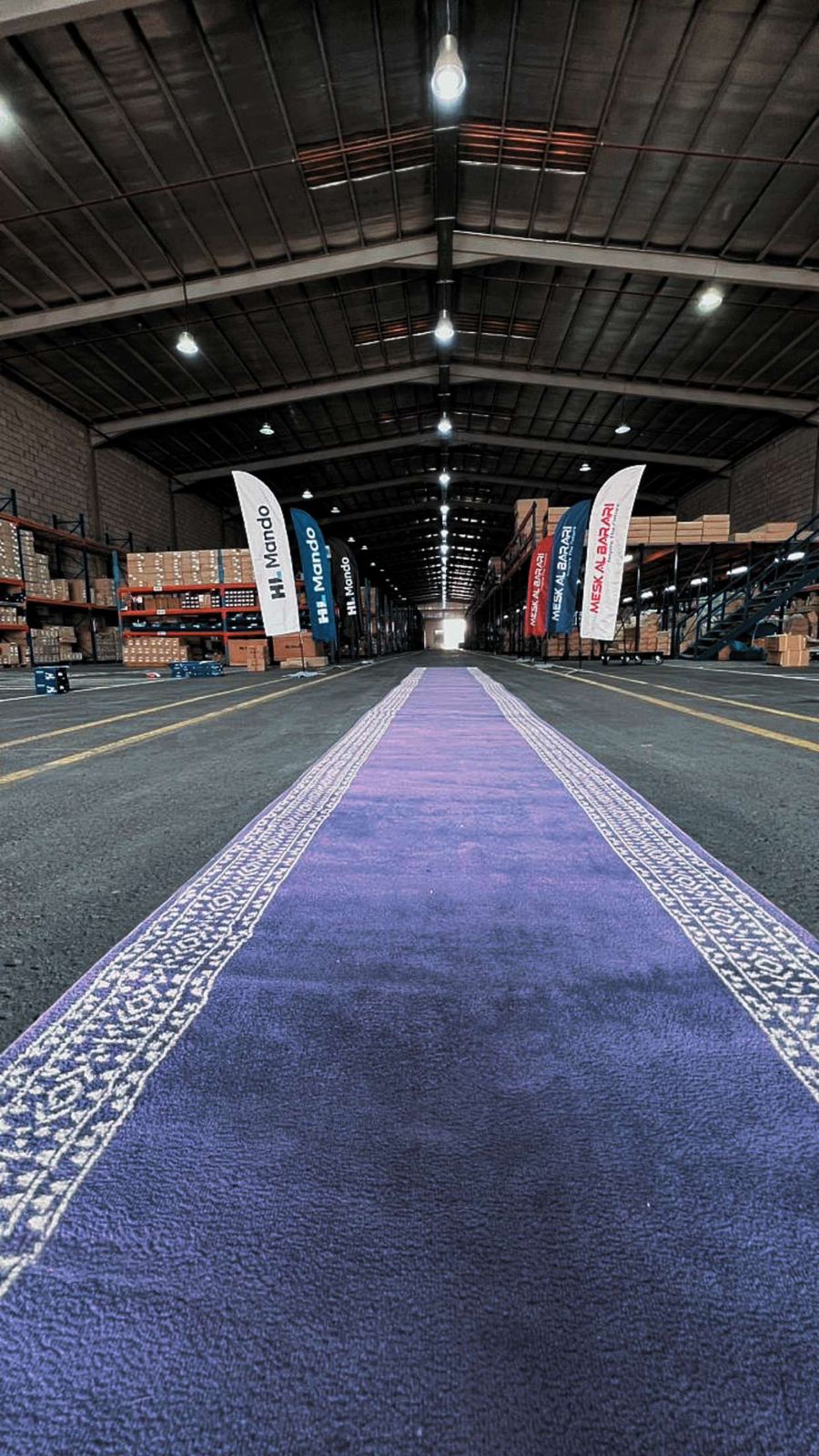 افتتاح مستودعات مدينة الرياض